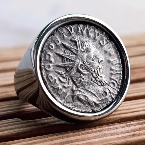 Bague chevalière véritable - bague,