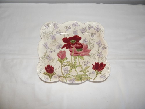Ancien plat faïence à - ancien, en