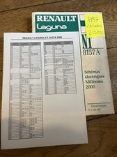 Schemas Electriques Renault Laguna  2000 Nt 8157A Manuel Reparation