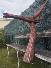 Coiffe Masque Kurumba Africain Antique Antilope. Burkina Faso.