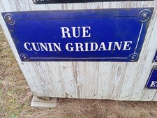 ANCIENNE PLAQUE EMAILLEE