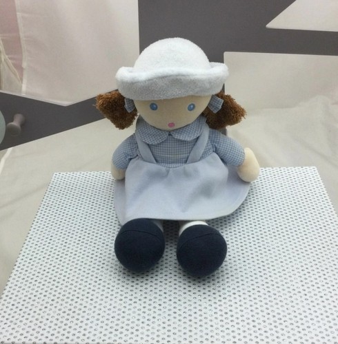 Nounours poupée velours - , tissu