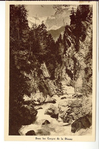 Cpa les gorges diosaz - la, (