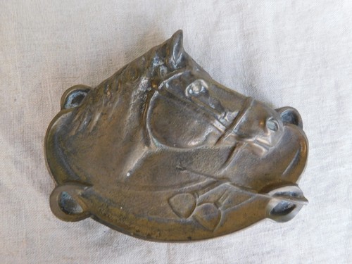 Cendrier bronze motif - cendrier,