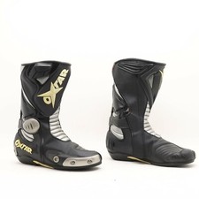 Botte Oxtar Tcs Evo Rx Piste Race Noir TG.40 D'Occasion Cuir (STM101)