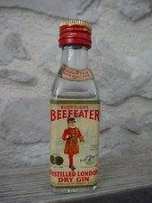 Mignonnette bouteille Dry gin Beefeater London 5 cl non ouverte