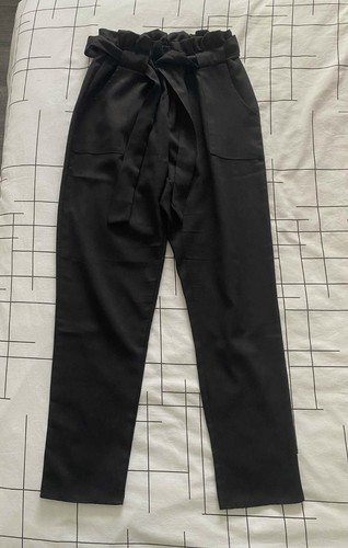 Pantalon femme fluide noir