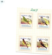 PHILIPPINES  : OISEAUX EXOTIQUES  / ANNEE 2007.