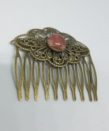 Peigne chignon tourmaline - peigne, à