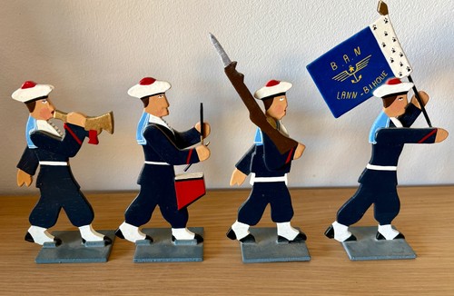 Lucotte 4 figurines - lucotte,
