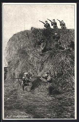 Soldats sur avant poste - sur, la