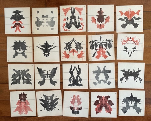 Vintage set rorschach - of,