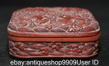 3.8 "rare Chine antique rouge