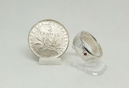 Bague francs semeuse - bague, 2