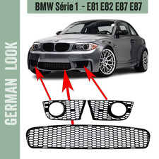 3 Grilles de pare-chocs avant