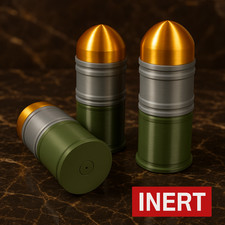3x INERT 40mm M433 HEDP