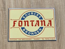 Plaque/Tôle Publicitaire