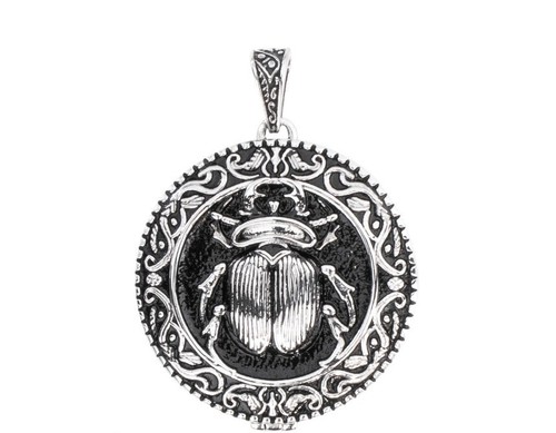 Pendentif scarabée ankh - pendentif,
