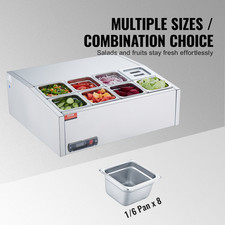 VEVOR Saladette Réfrigérée