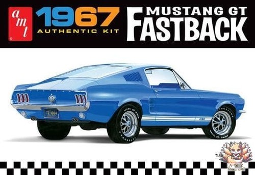 Amt 1967 ford mustang gt - amt,