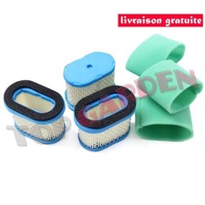 3x Filtre à air pour Briggs & stratton 5.5 et 6.5 CV, OHV 697029 498596 690610