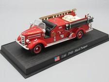 Camions pompiers monde - Mack Pumper 1948 - Delprado 6
