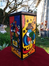 ANCIENNE BOITE EN TOLE PUBLICITAIRE CREME GRAND MARNIER SIGNEE Romero BRITTO 
