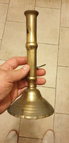 Bougeoir poussoir ancien - bougeoir,