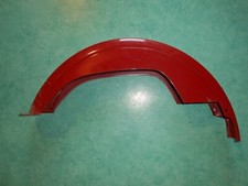 Garde boue arrière rouge