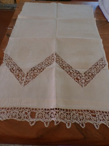 Linge ancien pièce lin - linge, de