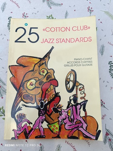 Partitions cotton club jazz - 25,