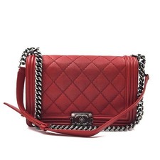 CHANEL Sac Boy en Cuir de