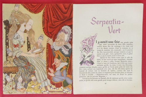 Conte serpentin vert de - conte,