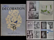 ART ET DECORATION n°10 1948 GASCOIN, ROYERE, DURUSSEL, RENOU GENISSET, GUEDEN