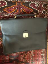 UNIQUE ! Sacoche cuir Longchamp - Présidence de la République sous Chirac 