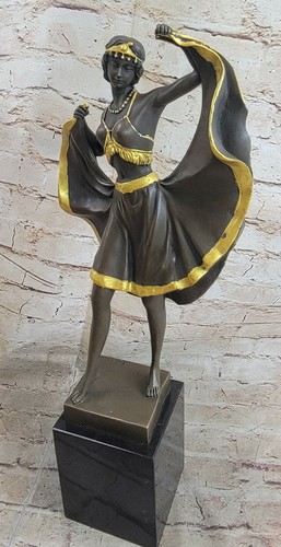 Statue bronze franz bergman - statue, en