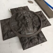 Croix Christ en Bronze  Signé