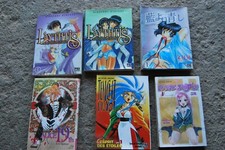 6 mangas japonais version française (tenchi muyo, alice 19 th, Lythtis...)