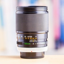 Mint Canon FD 135mm f/2.5 S.C. Breech Lock 1:2.5 SC O Ring !! Super Offre !!