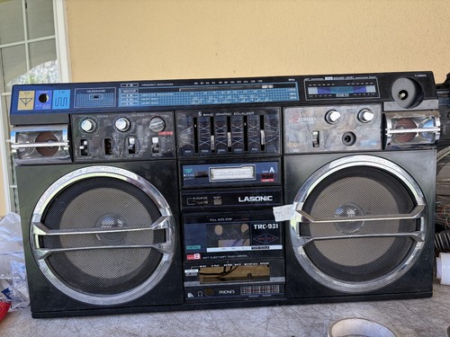 Vintage boombox lasonic - vintage,