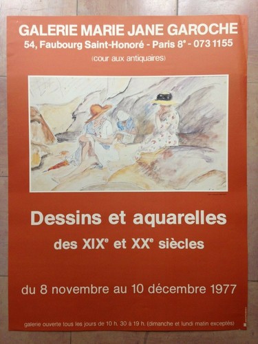 Henri lebasque 1977 - henri, affiche
