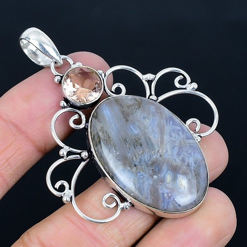 Pendentif bijou argent - en,