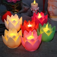 LED Lotus Bouddhiste Lampe LED