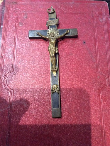 Crucifix ancien napoléon iii - crucifix,
