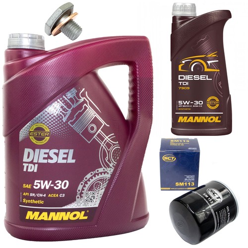 Huile moteur kit 6 - 5w-30,