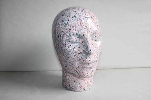 Céramique sculpture tête - , à