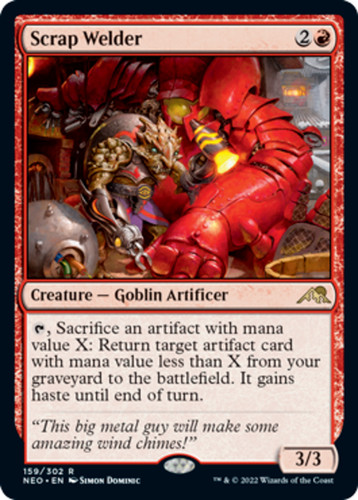 Mtg magic scrap welder - magic, english