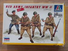 Italeri - 1/35 - Maquettes 1 Officier et 3 Soldats - Réf. 345