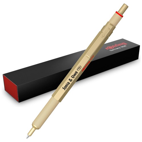 Rotring 600 stylo bille - À, or