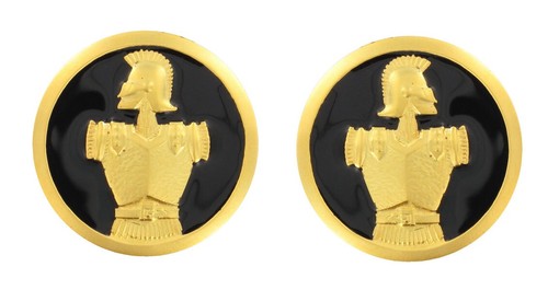 Paire insignes collet - d'insignes, de